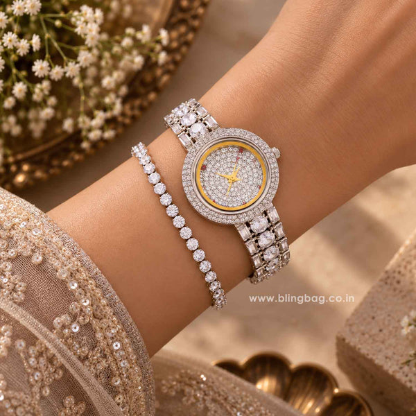 Silver Ariaia Bracelet Watch