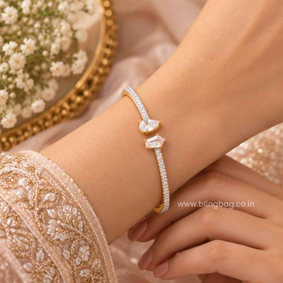 Silver Autumnn Zirconia Bracelet