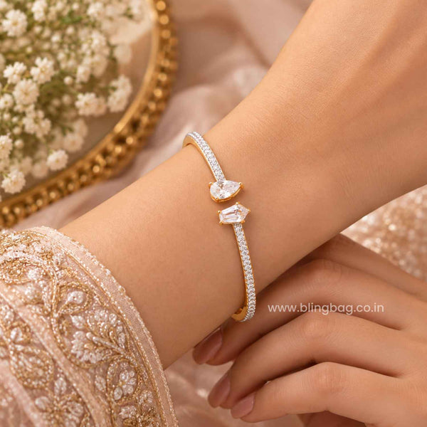 Silver Autumnn Zirconia Bracelet