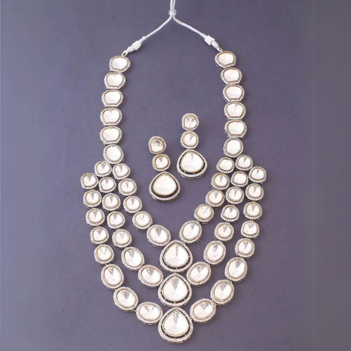 Silver Baneey Zirconia Jewellery Set