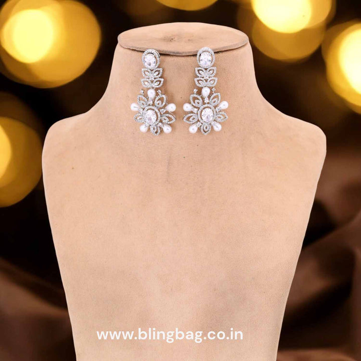 Silver Bethaye Zirconia Jewellery Set