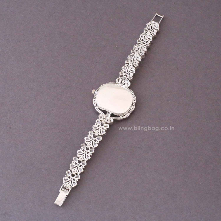 Silver Camilarose Zirconia Watch