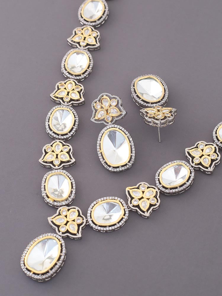 Silver Carole Zirconia Jewellery Set