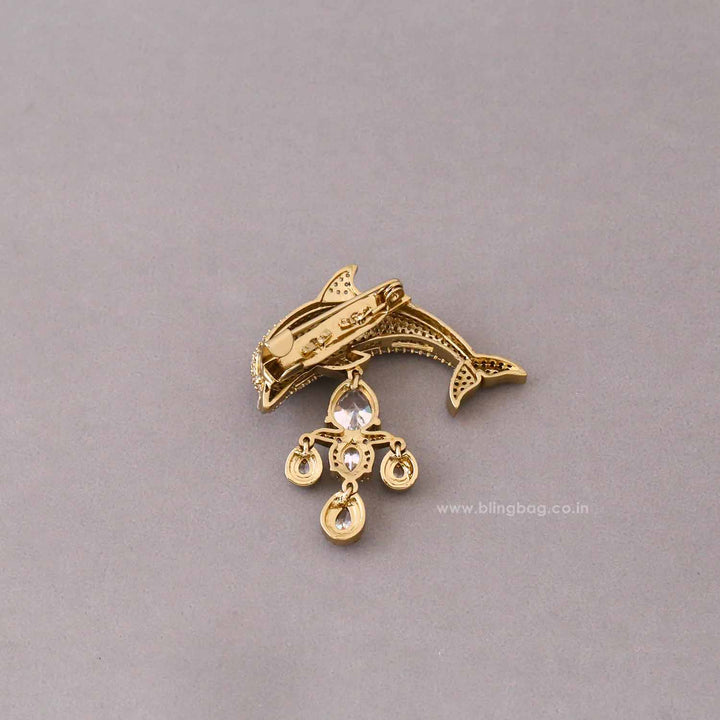 Antique Dolphin Brooch