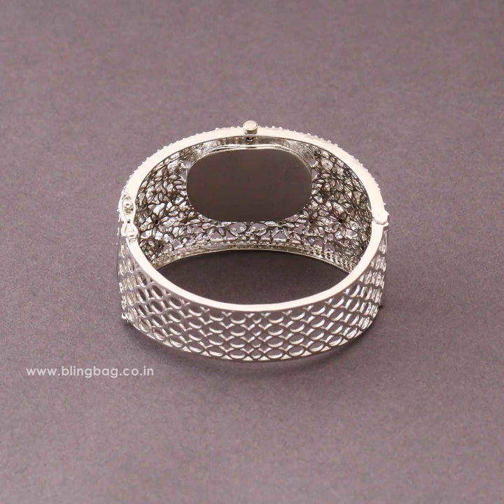 Silver Emmabella Zirconia Watch