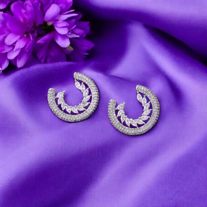 Silver Granny Zirconia Studs