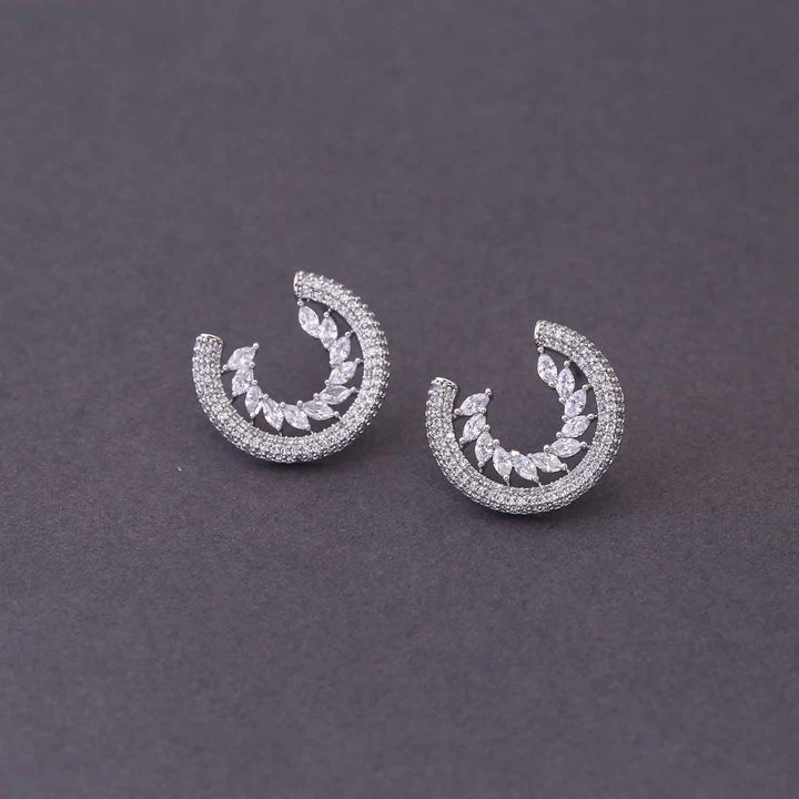 Silver Granny Zirconia Studs