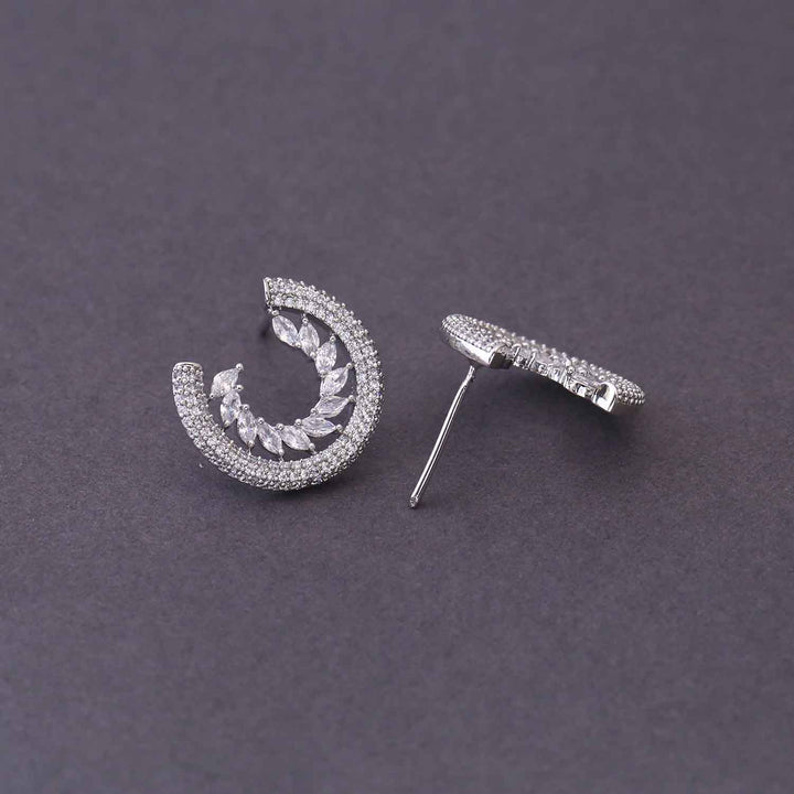 Silver Granny Zirconia Studs