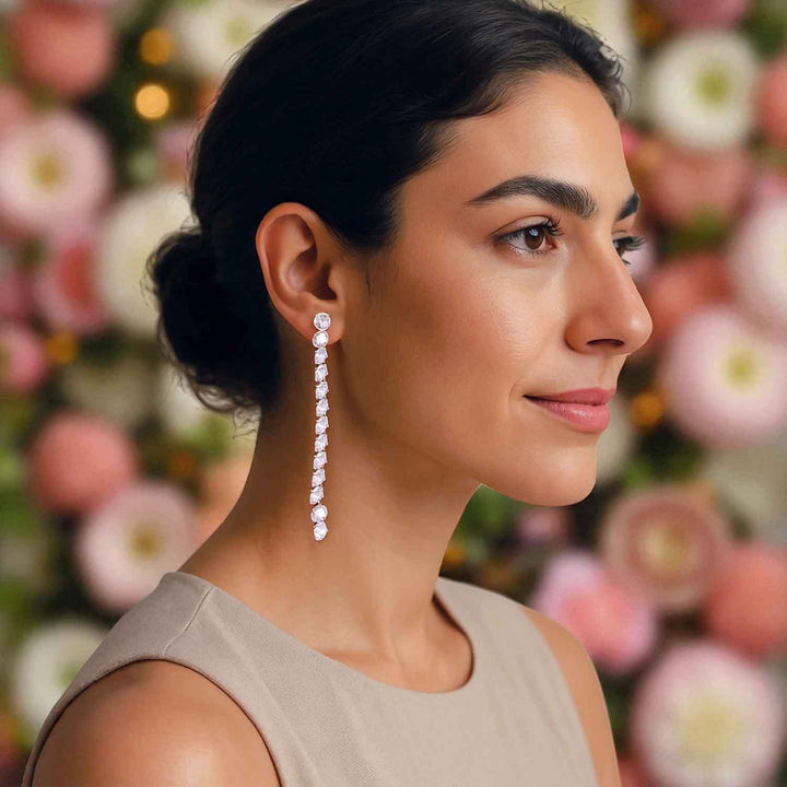 Silver Gudrun Tassels