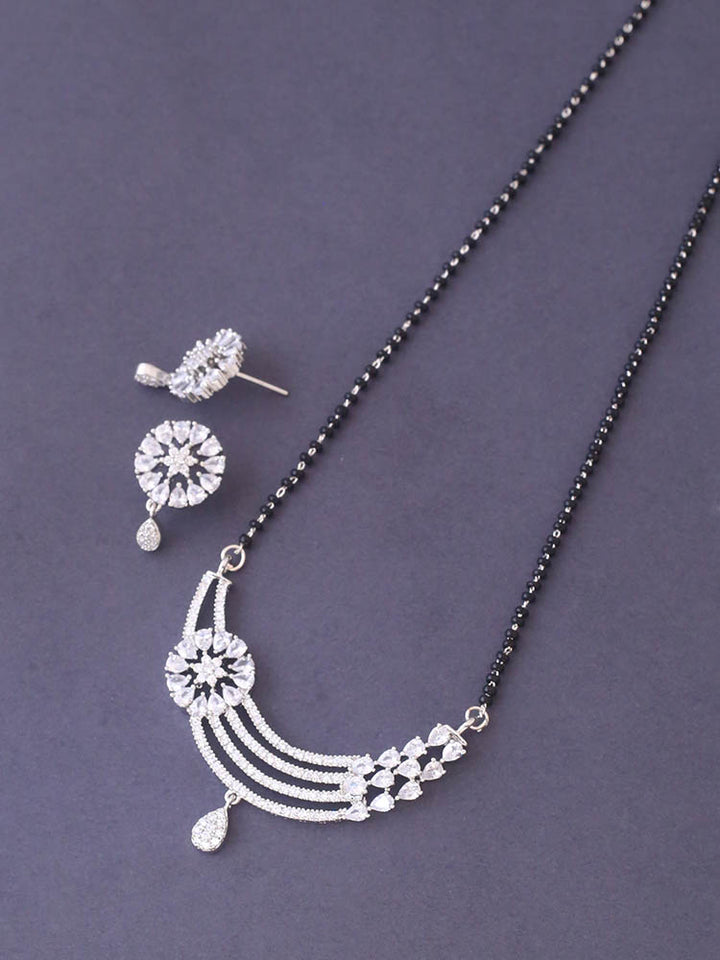 Silver Harlow Mangalsutra Set