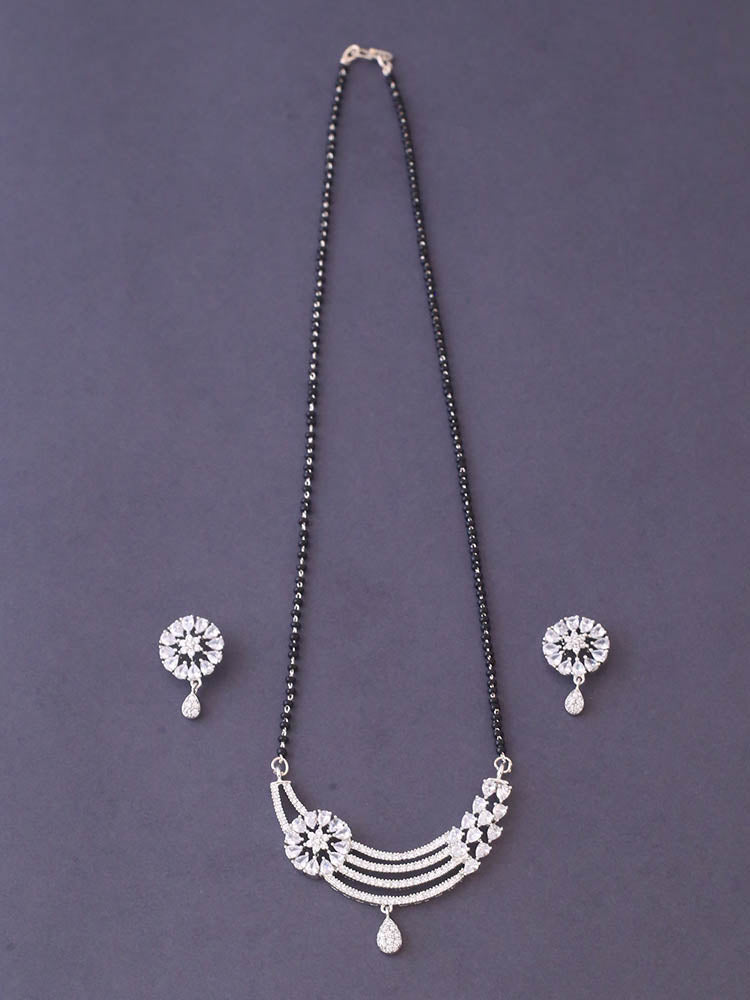 Silver Harlow Mangalsutra Set