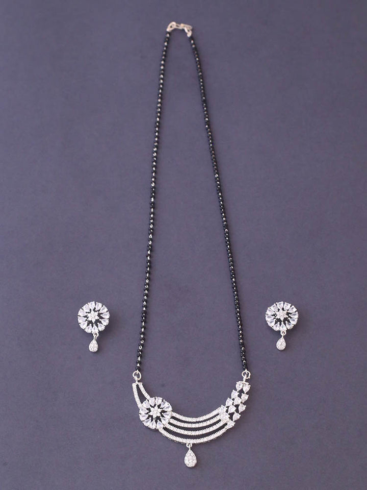 Silver Harlow Mangalsutra Set