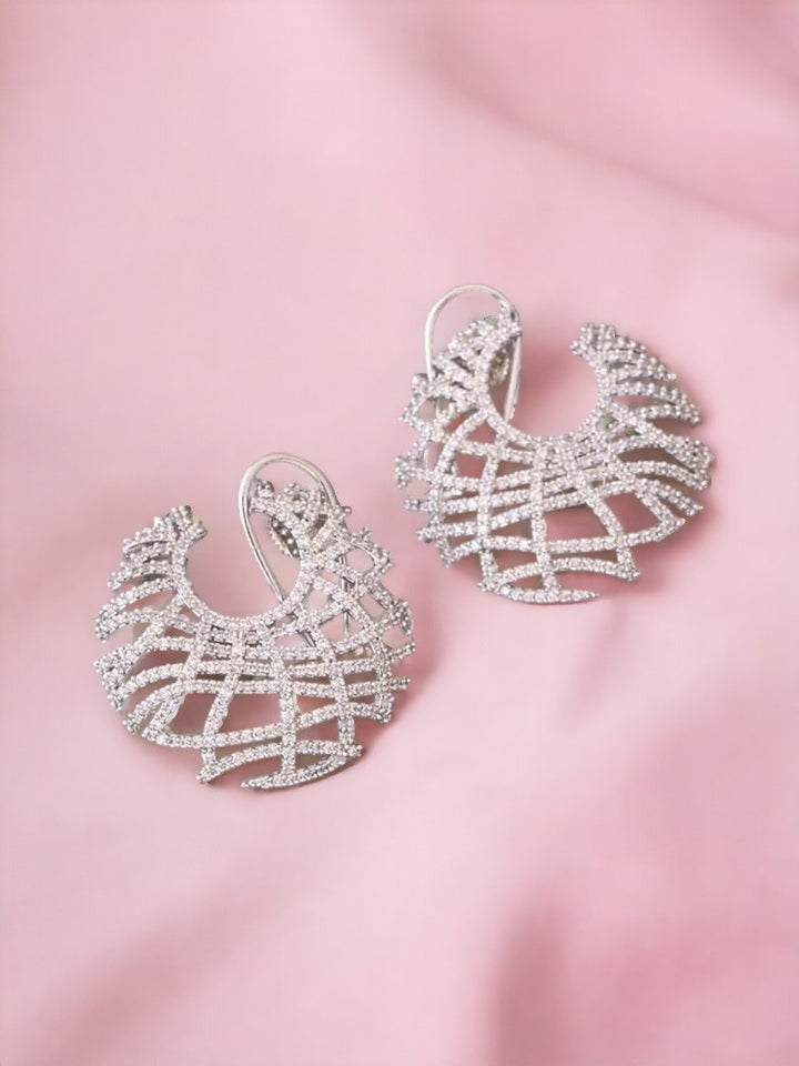 Silver Kimber Zirconia Studs