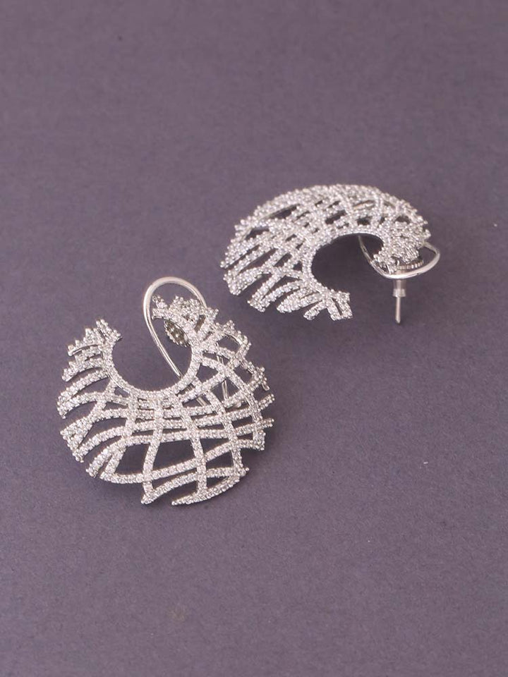 Silver Kimber Zirconia Studs