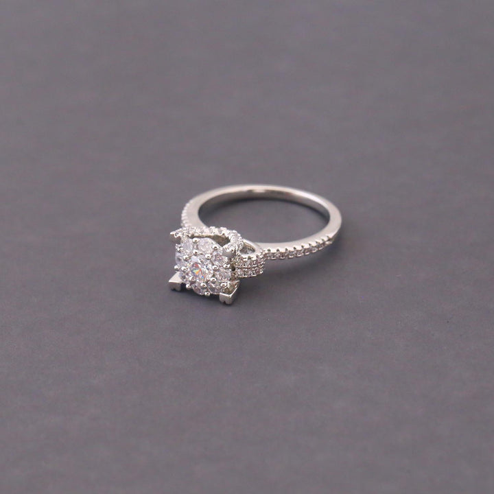Silver Krish Zirconia Ring