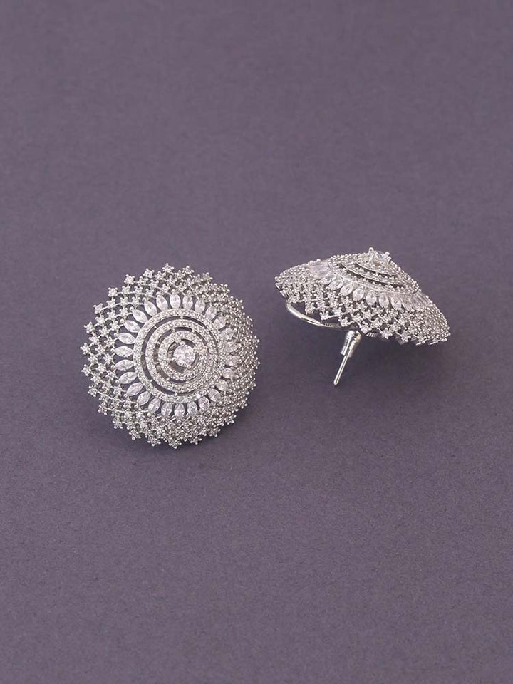 Silver Kristiane Zirconia Studs