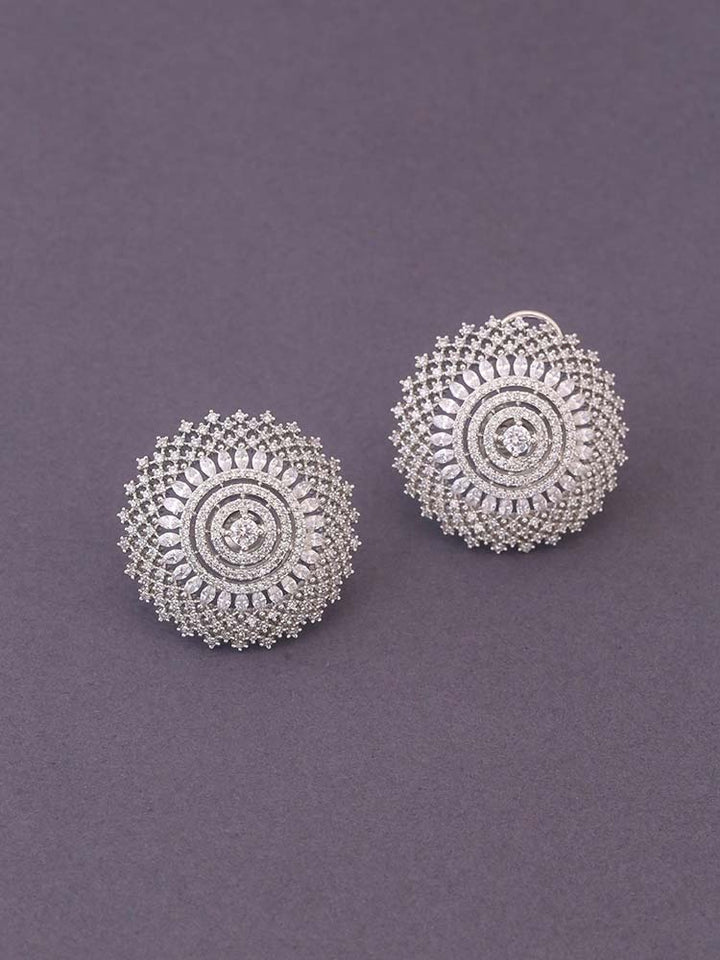 Silver Kristiane Zirconia Studs