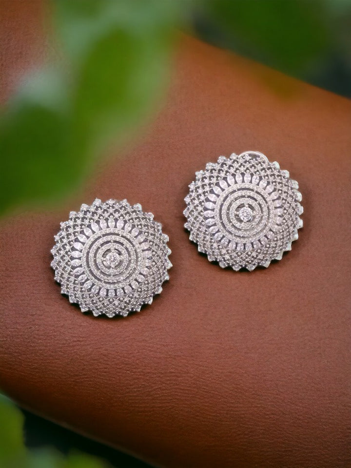 Silver Kristiane Zirconia Studs