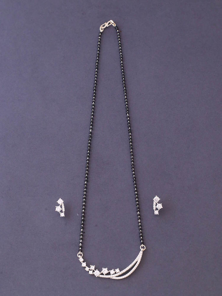 Silver Lia Mangalsutra Set