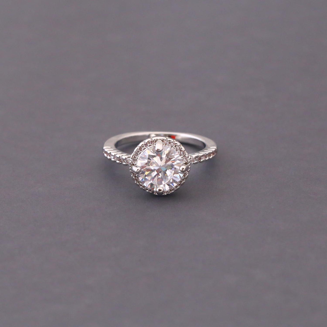 Silver Nacoma Zirconia Ring