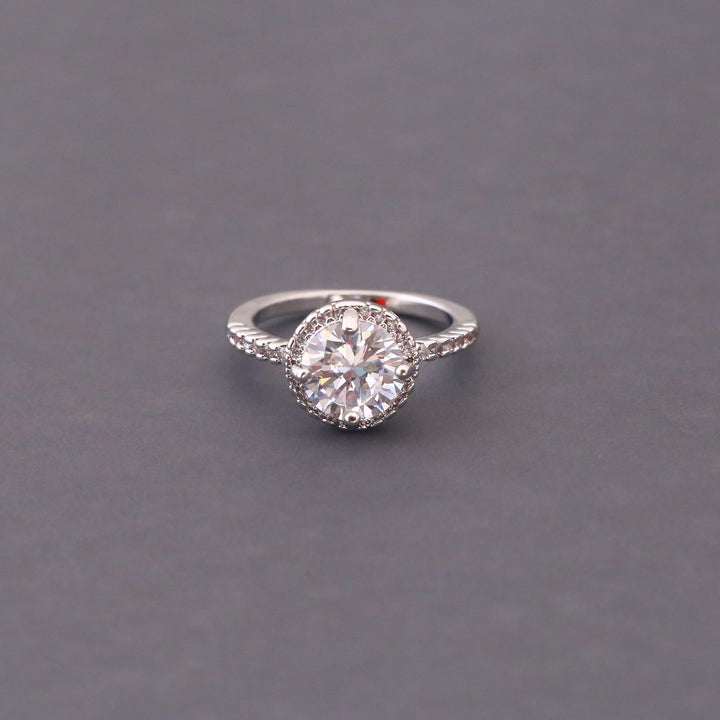 Silver Nacoma Zirconia Ring