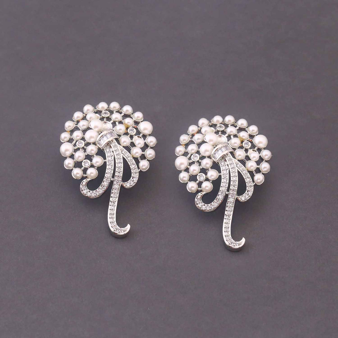 Silver Neomi Zirconia Studs