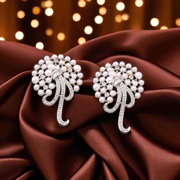 Silver Neomi Zirconia Studs