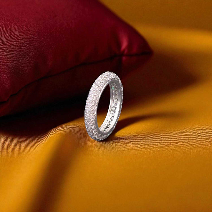 Silver Oksana Zirconia Ring