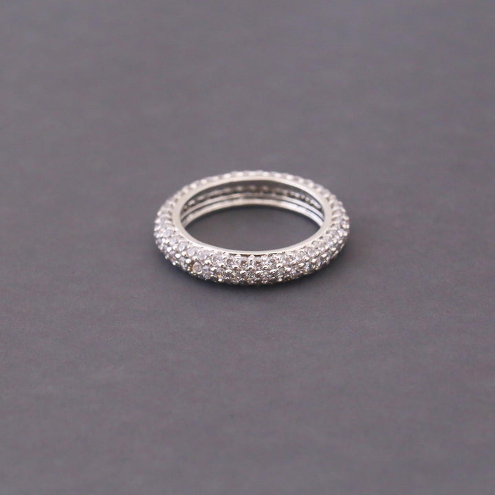 Silver Oksana Zirconia Ring