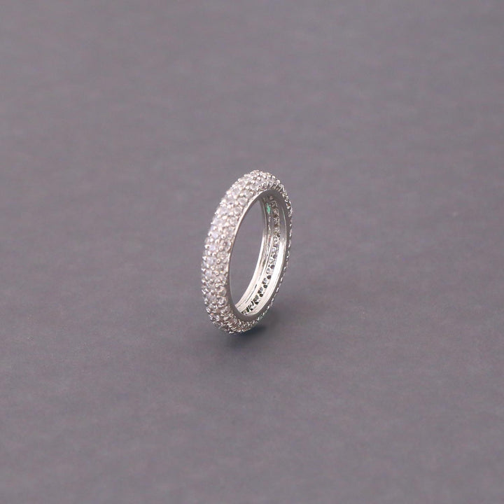 Silver Oksana Zirconia Ring