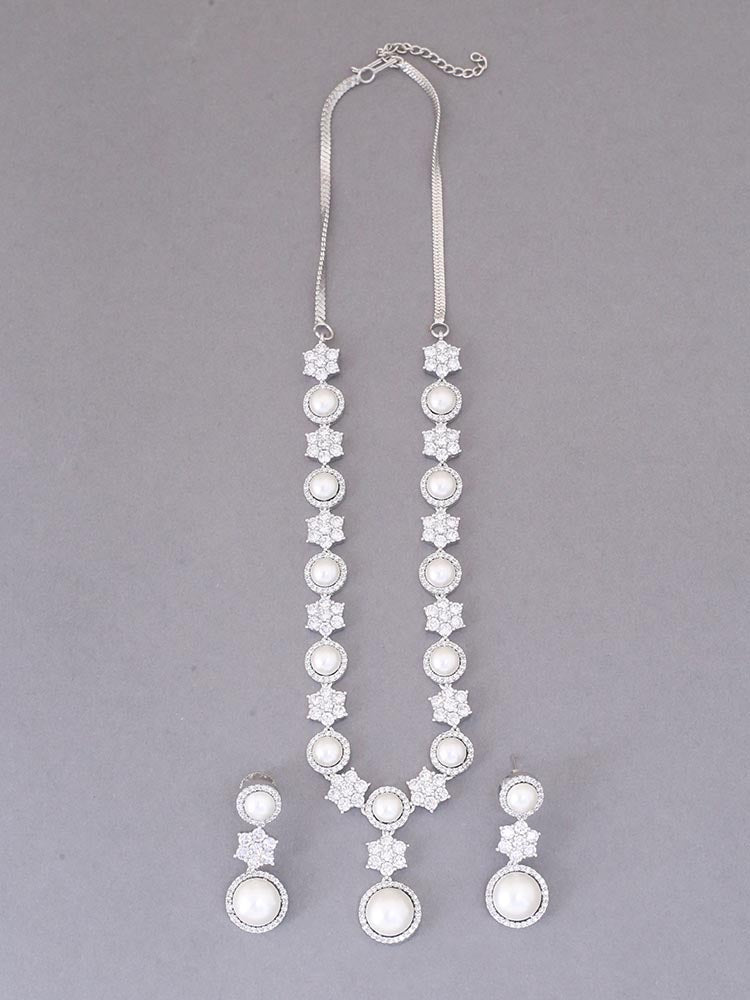 Silver Paige Jewellery Set