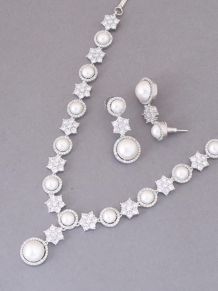 Silver Paige Jewellery Set