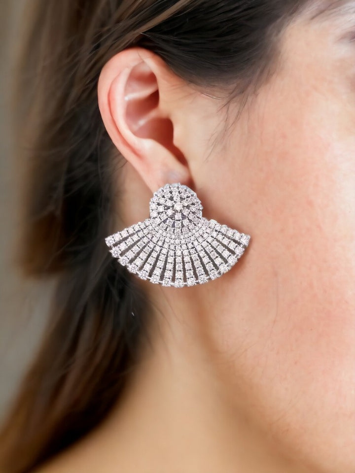 Silver Pernille Zirconia Studs
