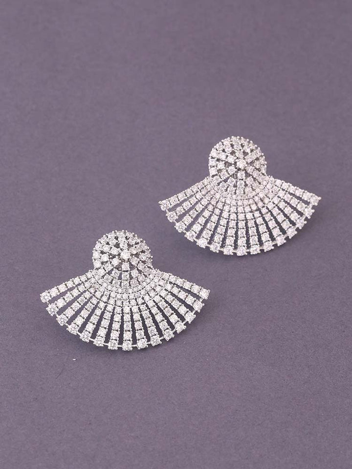 Silver Pernille Zirconia Studs
