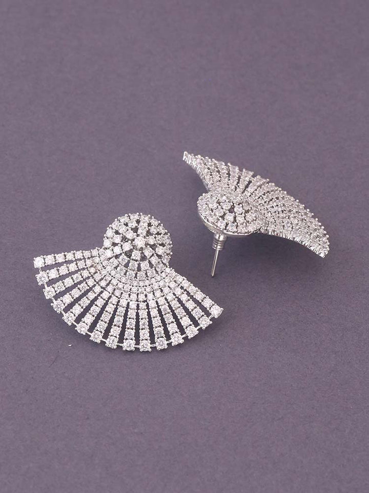 Silver Pernille Zirconia Studs