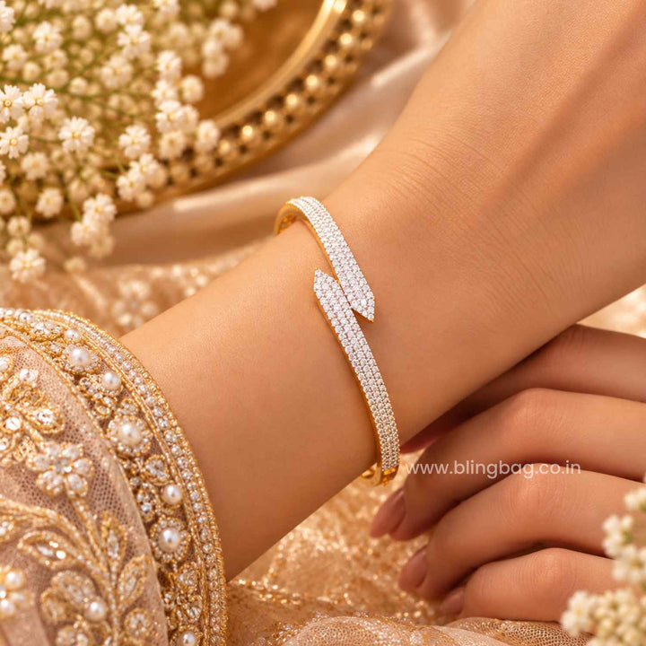 Silver Rubyjoy Zirconia Bracelet