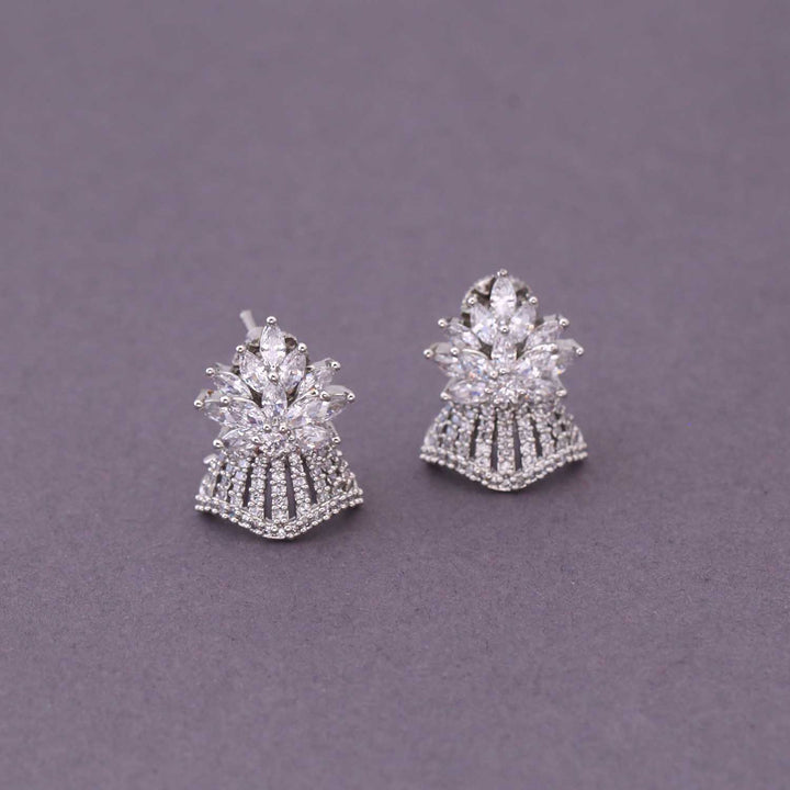 Silver Ryder Zirconia Studs