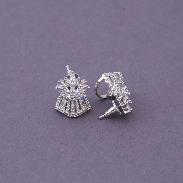 Silver Ryder Zirconia Studs