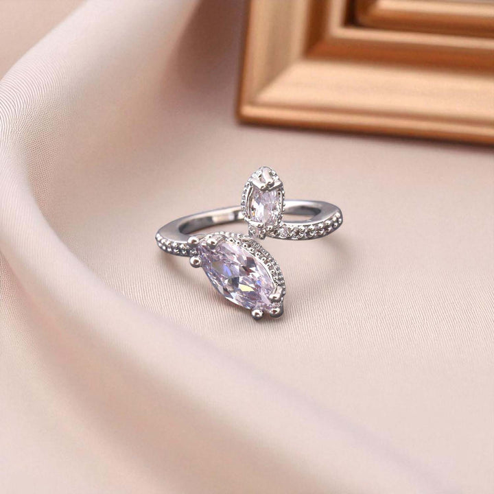 Silver Sarath Adjustable Ring