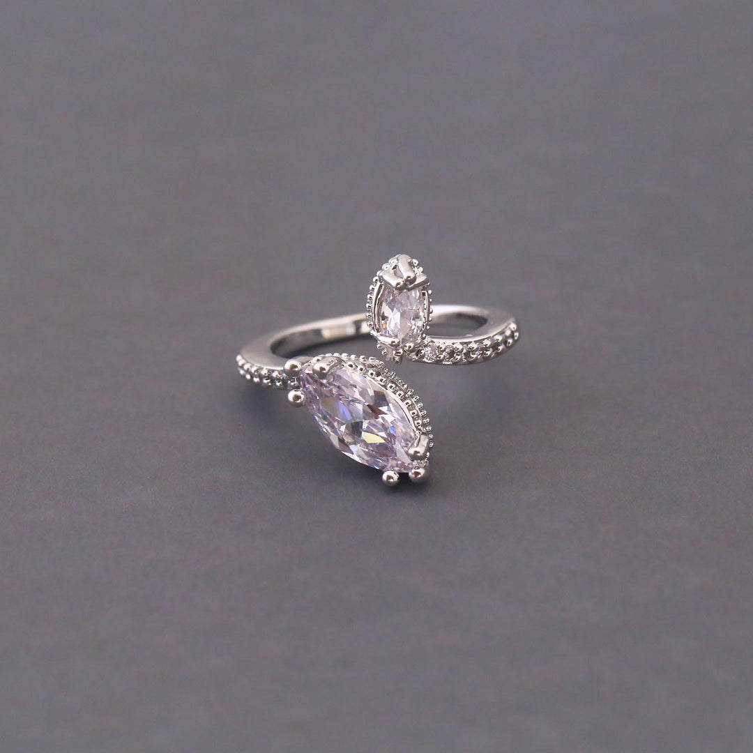 Silver Sarath Adjustable Ring