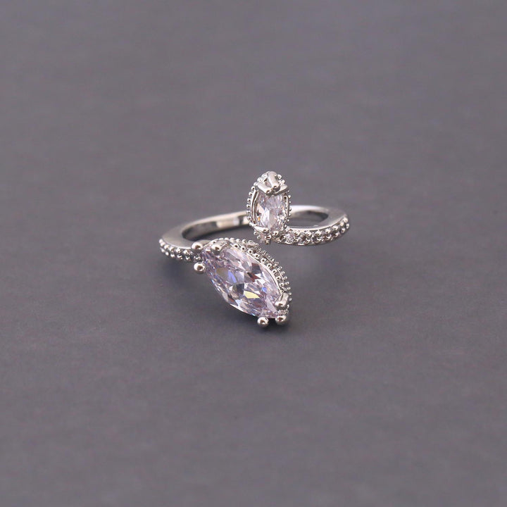 Silver Sarath Adjustable Ring