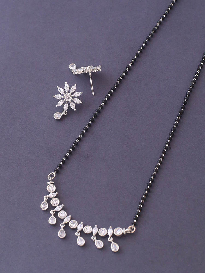 Silver Vigdis Mangalsutra Set