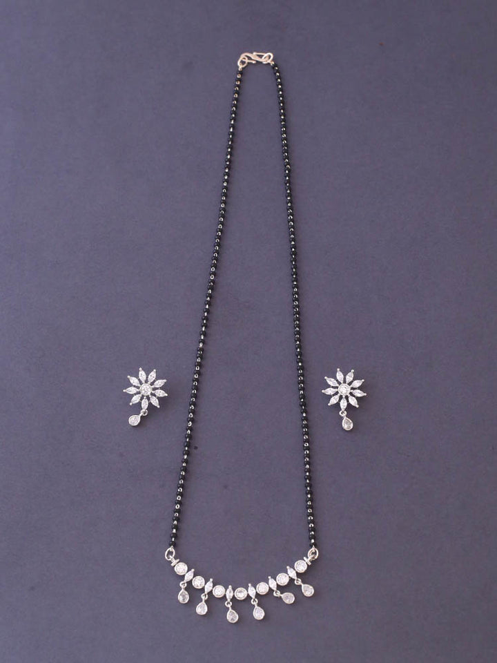 Silver Vigdis Mangalsutra Set