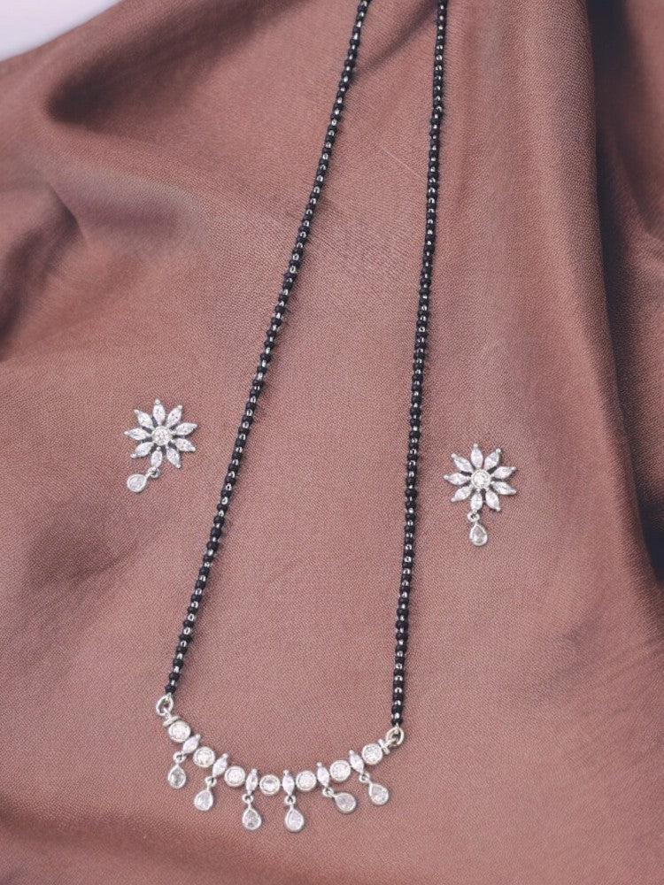 Silver Vigdis Mangalsutra Set