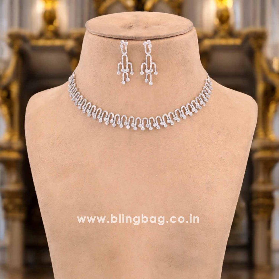 Silver Wilda Zirconia Jewellery Set