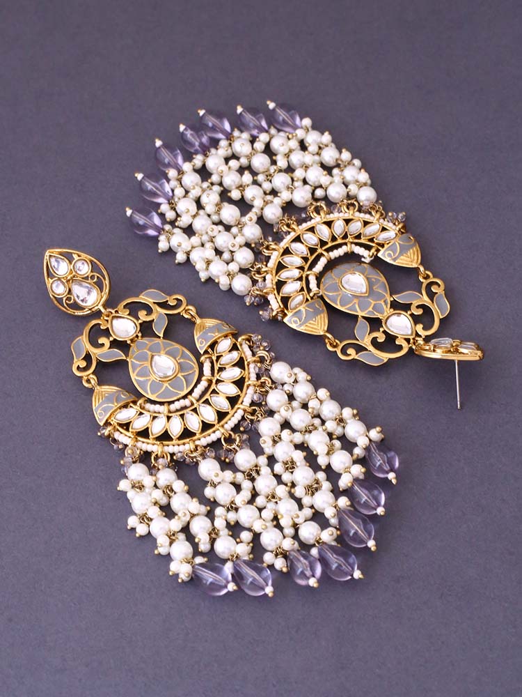 Grey Charvi Chandbalis