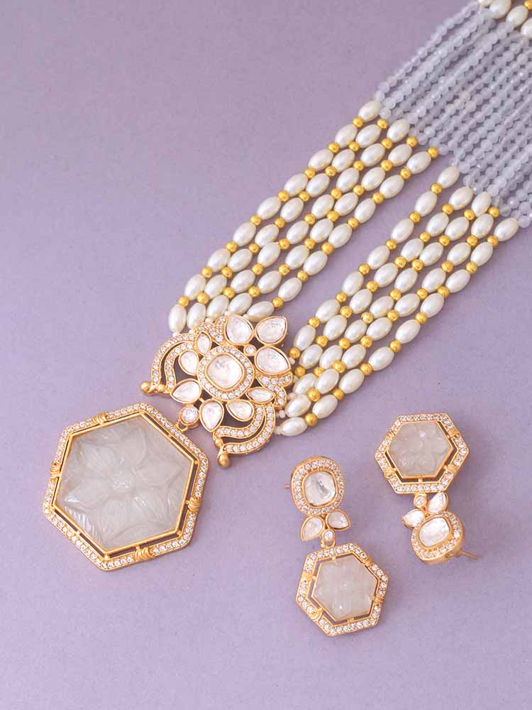 Smoke Dhruvika Jewellery Set