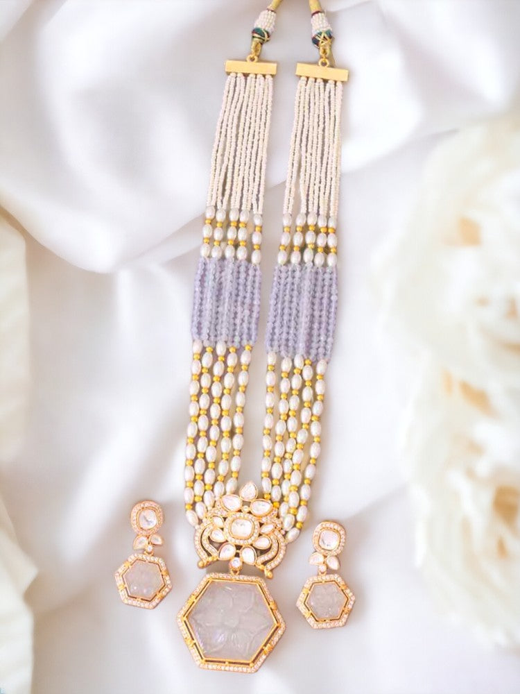 Smoke Dhruvika Jewellery Set