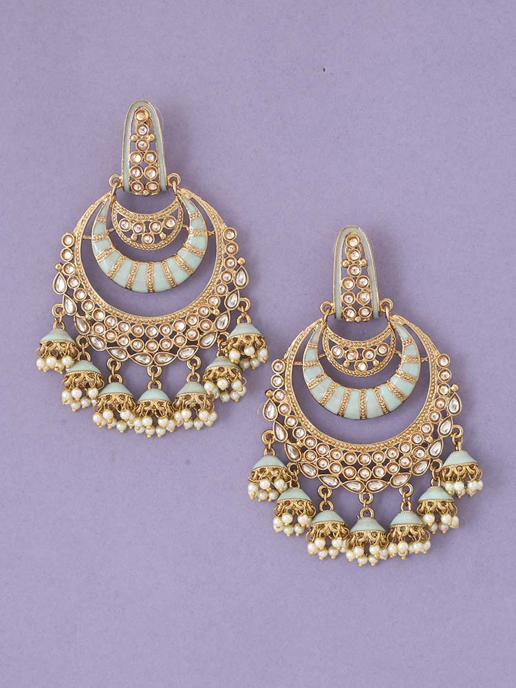 Smoke Fiona Ethnic Jhumkis