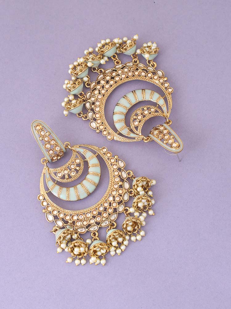 Smoke Fiona Ethnic Jhumkis